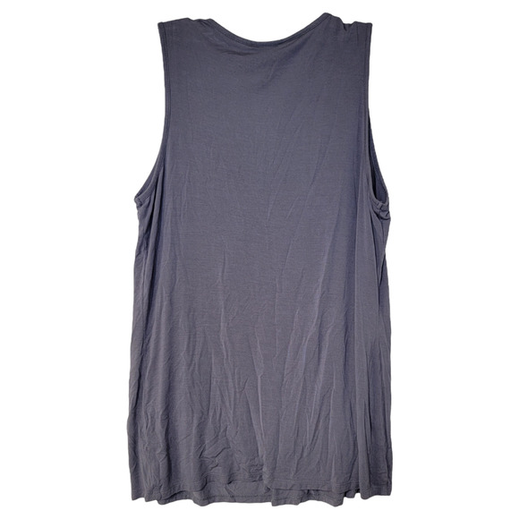 Knox Rose Women's Boho Knit Embroidered Sequin Sleeveless Gray Size M - Picture 2 of 5